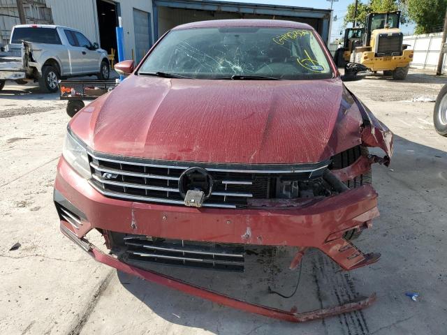 1VWDT7A32HC026519 - 2017 VOLKSWAGEN PASSAT R-LINE BURGUNDY photo 5