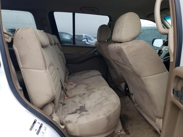 5N1AR18W26C675540 - 2006 NISSAN PATHFINDER LE თეთრი ფოტო 10