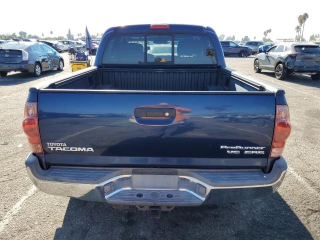 3TMJU62NX6M015390 - 2006 TOYOTA TACOMA DOUBLE CAB PRERUNNER BLUE photo 6