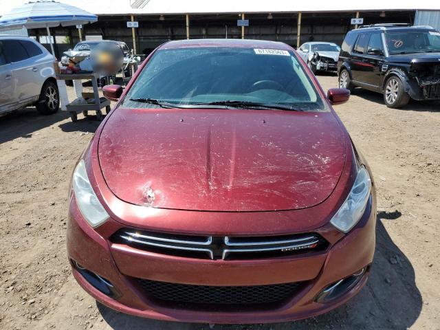 1C3CDFCB8FD247791 - 2015 DODGE DART LIMITED BURGUNDY photo 5