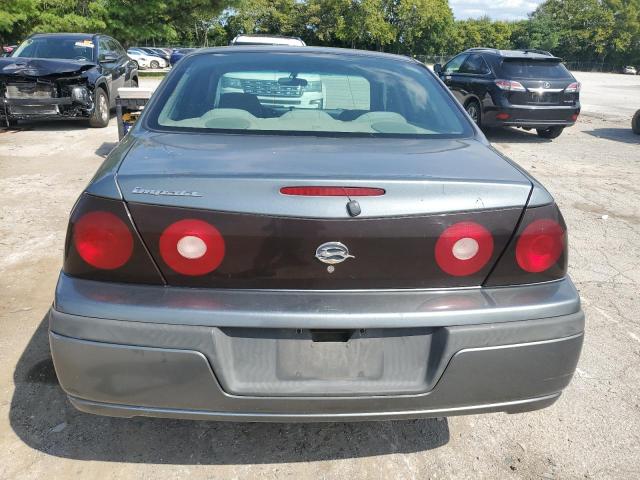 2G1WF52E859144044 - 2005 CHEVROLET IMPALA GRAY photo 6