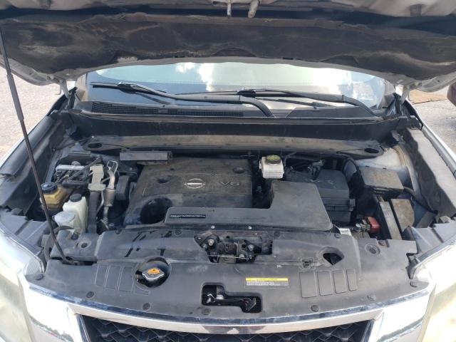 5N1AR2MN0FC649277 - 2015 NISSAN PATHFINDER S SILVER photo 12