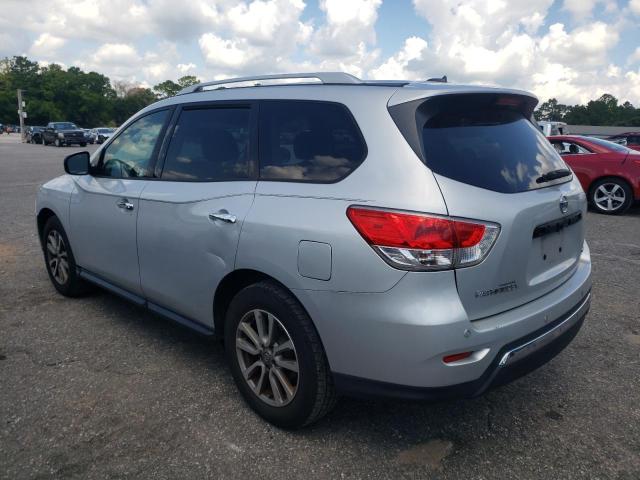5N1AR2MN0FC649277 - 2015 NISSAN PATHFINDER S SILVER photo 2