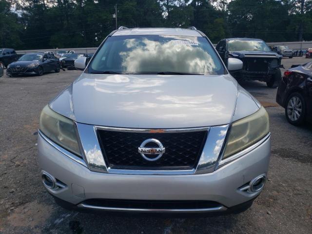 5N1AR2MN0FC649277 - 2015 NISSAN PATHFINDER S SILVER photo 5