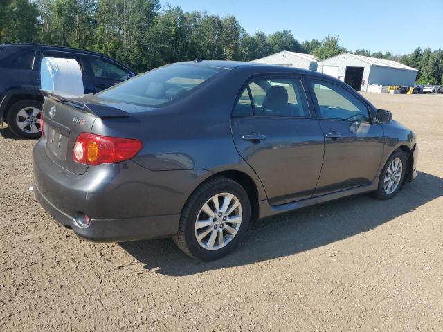 2T1BU40E89C089030 - 2009 TOYOTA COROLLA BASE GRAY photo 3