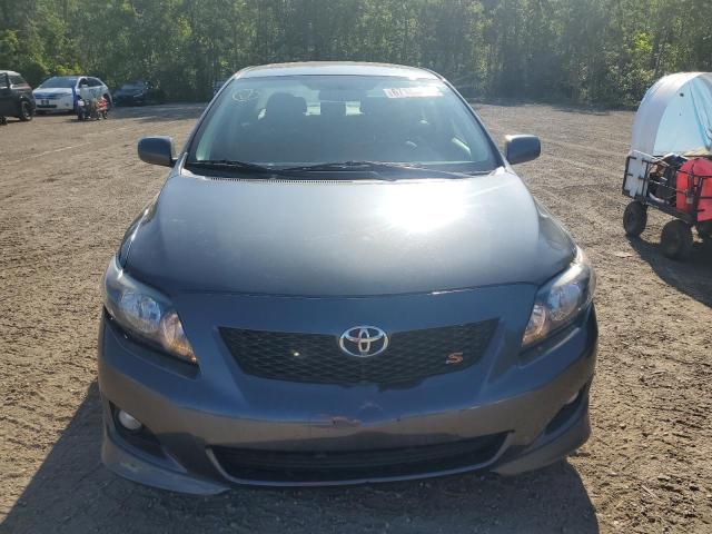 2T1BU40E89C089030 - 2009 TOYOTA COROLLA BASE GRAY photo 5