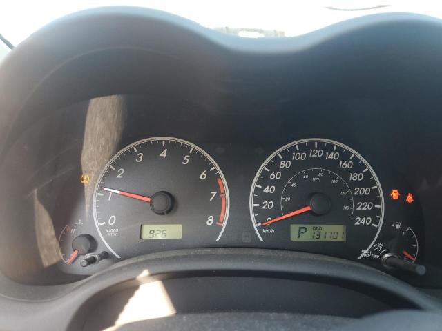 2T1BU40E89C089030 - 2009 TOYOTA COROLLA BASE GRAY photo 9