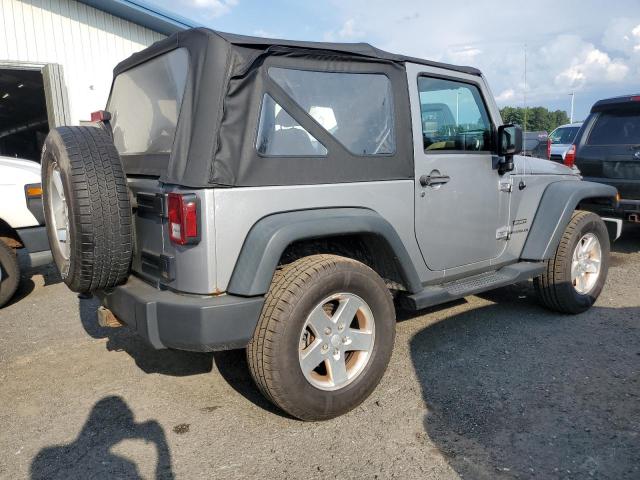 1C4AJWAG7DL635639 - 2013 JEEP WRANGLER SPORT GRAY photo 3