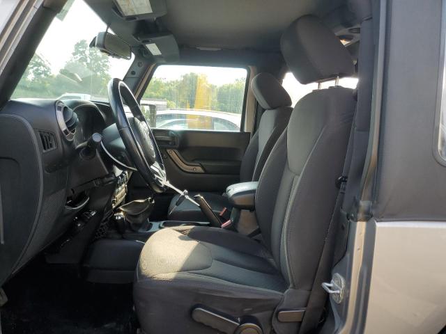 1C4AJWAG7DL635639 - 2013 JEEP WRANGLER SPORT GRAY photo 7