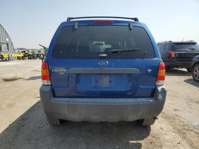 1FMYU03177KB17077 - 2007 FORD ESCAPE XLT BLUE photo 6