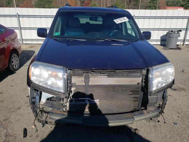 5FNYF4H96CB010162 - 2012 HONDA PILOT TOURING BLUE photo 5