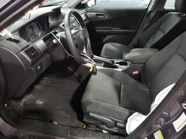 1HGCR2F30FA008667 - 2015 HONDA ACCORD LX GRAY photo 7