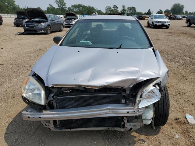 1HGEM225X3L015415 - 2003 HONDA CIVIC LX SILVER photo 5