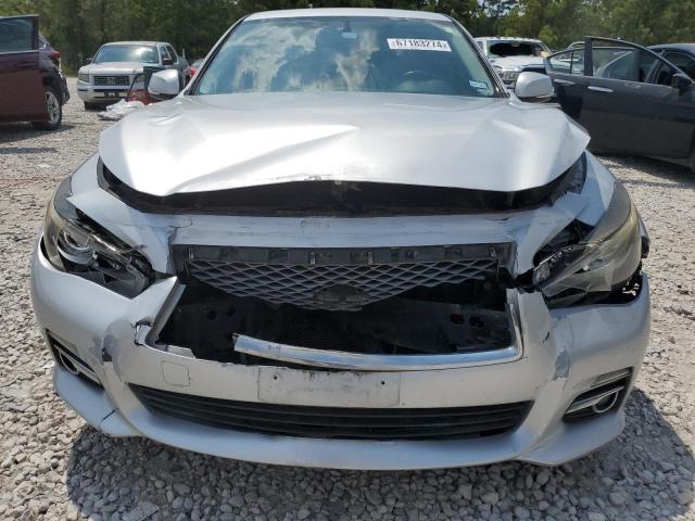 JN1BV7ARXEM690200 - 2014 INFINITI Q50 BASE ვერცხლისფერი ფოტო 5