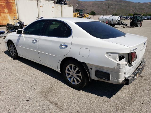 JTHBF30GX30121398 - 2003 LEXUS ES 300 WHITE photo 2