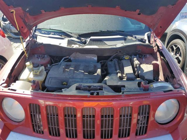 1J4NF4GB6AD510375 - 2010 JEEP PATRIOT LIMITED RED photo 12