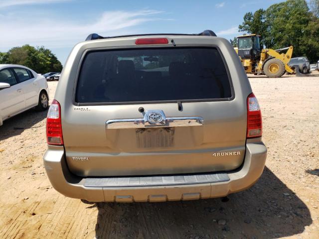 JTEZU14R068050347 - 2006 TOYOTA 4RUNNER SR5 TAN photo 6