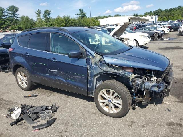 1FMCU9GD4JUB33011 - 2018 FORD ESCAPE SE 蓝色 照片 4