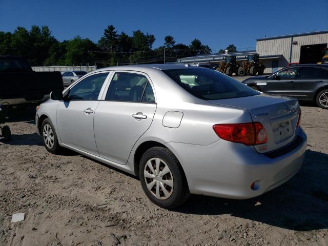 JTDBL40E199051504 - 2009 TOYOTA COROLLA BASE SILVER photo 2