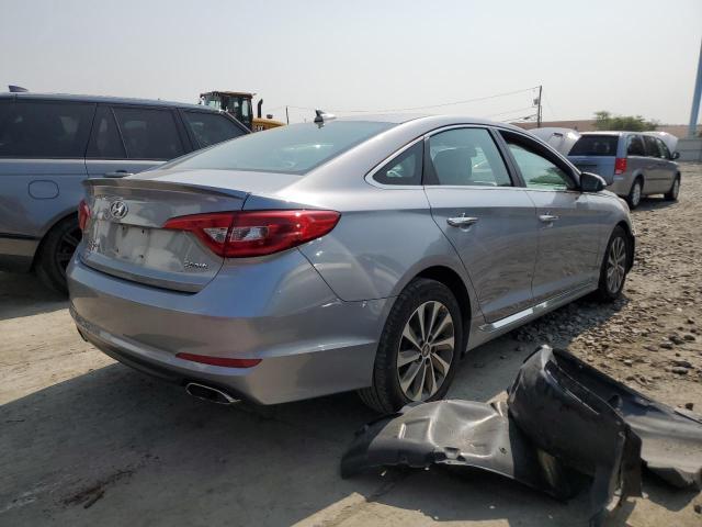 5NPE34AF9GH364910 - 2016 HYUNDAI SONATA SPORT SILVER photo 3