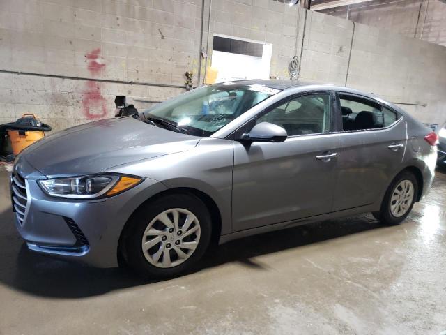 5NPD74LF1JH286997 - 2018 HYUNDAI ELANTRA SE GRAY photo 1