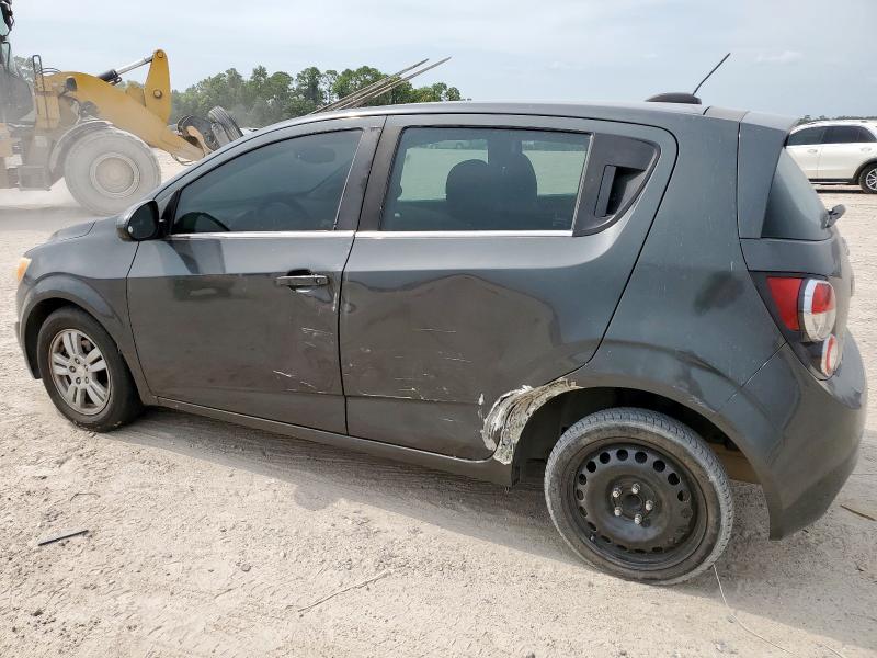 1G1JC6SH2G4156022 - 2016 CHEVROLET SONIC LT GRAY photo 2