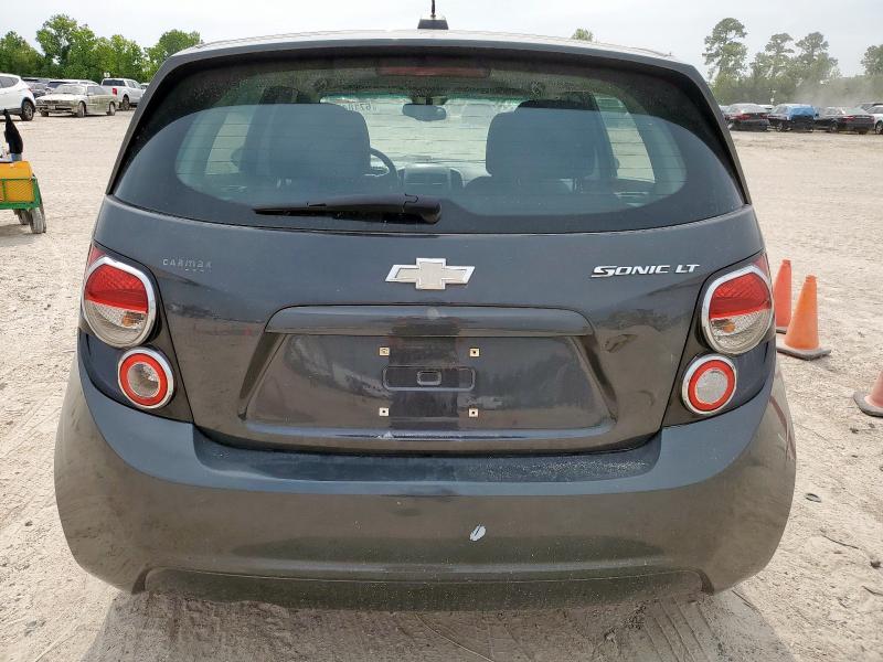 1G1JC6SH2G4156022 - 2016 CHEVROLET SONIC LT GRAY photo 6