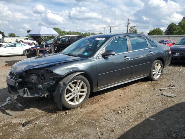 2G1WC5E3XE1100841 - 2014 CHEVROLET IMPALA LIM LTZ GRAY photo 1