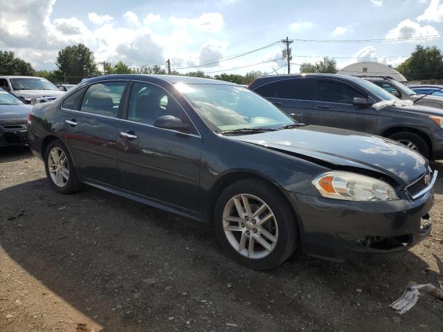 2G1WC5E3XE1100841 - 2014 CHEVROLET IMPALA LIM LTZ GRAY photo 4