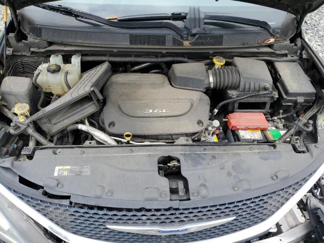 2C4RC1BG8JR317918 - 2018 CHRYSLER PACIFICA TOURING L BLACK photo 12