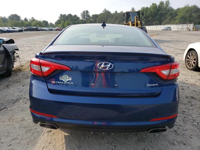 5NPE34AF9HH579141 - 2017 HYUNDAI SONATA SPORT BLUE photo 6