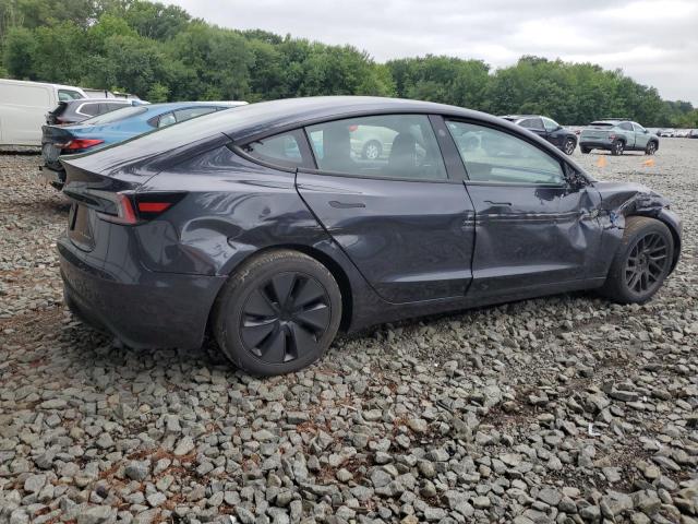 5YJ3E1EB2SF910722 - 2025 TESLA MODEL 3 CHARCOAL photo 3