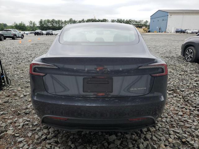 5YJ3E1EB2SF910722 - 2025 TESLA MODEL 3 CHARCOAL photo 6