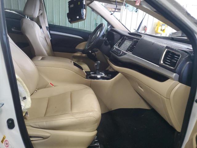 5TDKKRFH1FS085456 - 2015 TOYOTA HIGHLANDER XLE WHITE photo 7