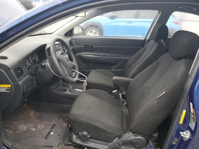 KMHCM36C99U134107 - 2009 HYUNDAI ACCENT GS BLUE photo 7