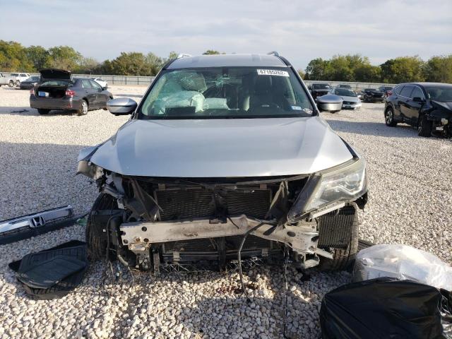 5N1DR2MN4HC605511 - 2017 NISSAN PATHFINDER S 银色 照片 5