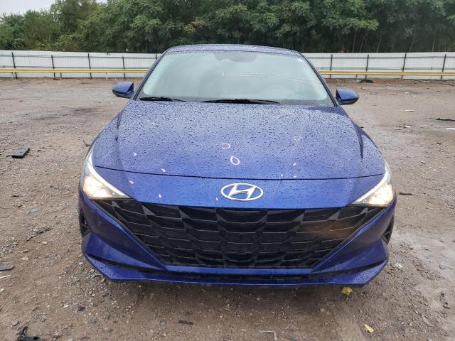 KMHLL4AG0NU368360 - 2022 HYUNDAI ELANTRA SE BLUE photo 5