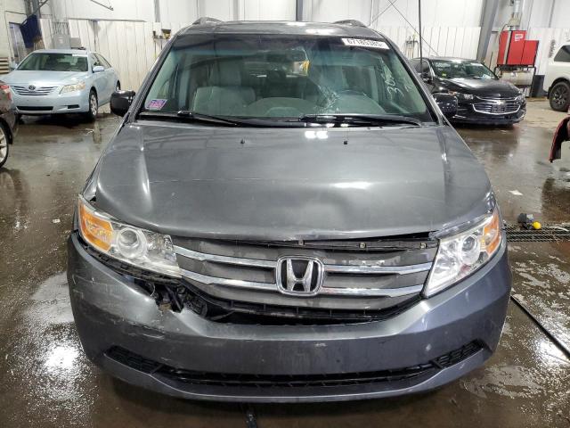 5FNRL5H62CB140240 - 2012 HONDA ODYSSEY EXL GRAY photo 5
