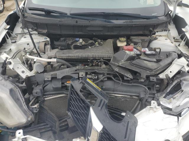 KNMAT2MT3GP694504 - 2016 NISSAN ROGUE S WHITE photo 12