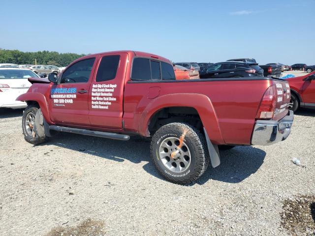 5TETU62N87Z341718 - 2007 TOYOTA TACOMA PRERUNNER ACCESS CAB RED photo 2