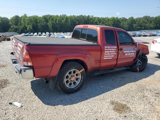 5TETU62N87Z341718 - 2007 TOYOTA TACOMA PRERUNNER ACCESS CAB RED photo 3