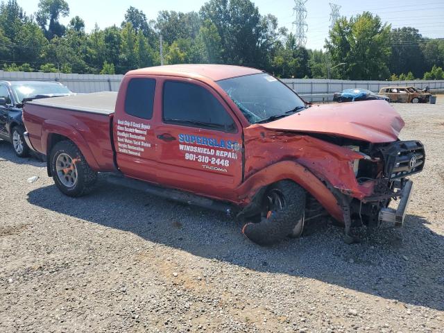 5TETU62N87Z341718 - 2007 TOYOTA TACOMA PRERUNNER ACCESS CAB RED photo 4