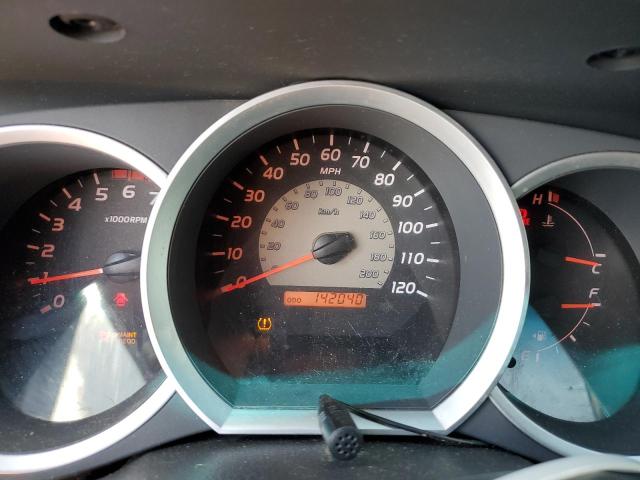 5TETU62N87Z341718 - 2007 TOYOTA TACOMA PRERUNNER ACCESS CAB RED photo 9