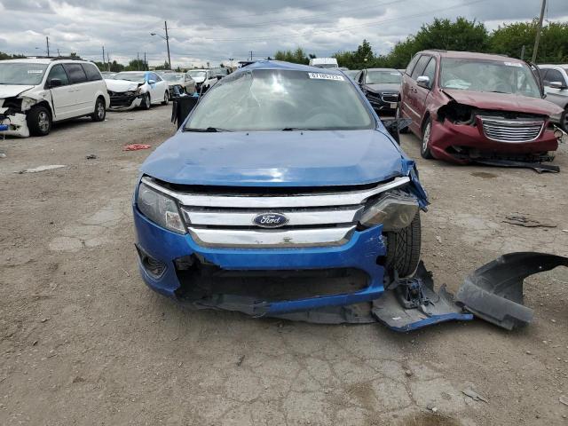 3FAHP0HA4CR289888 - 2012 FORD FUSION SE BLUE photo 5