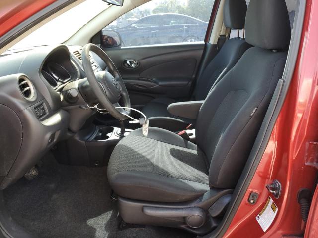 3N1CN7APXDL821279 - 2013 NISSAN VERSA S RED photo 7