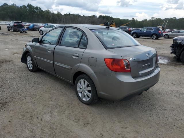 KNADH4A39B6930311 - 2011 KIA RIO BASE GRAY photo 2