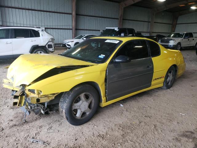 2G1WX12K639190366 - 2003 CHEVROLET MONTE CARL SS YELLOW photo 1