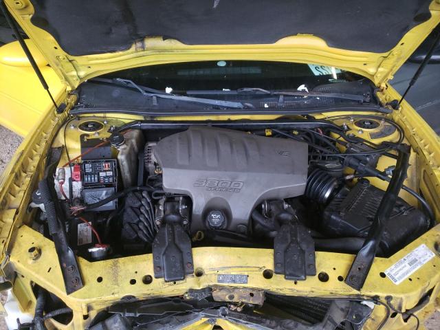 2G1WX12K639190366 - 2003 CHEVROLET MONTE CARL SS YELLOW photo 11