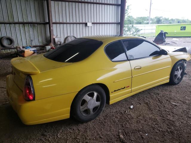 2G1WX12K639190366 - 2003 CHEVROLET MONTE CARL SS YELLOW photo 3