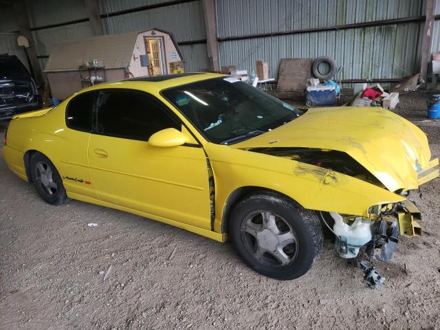 2G1WX12K639190366 - 2003 CHEVROLET MONTE CARL SS YELLOW photo 4